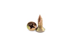 Screw,1/4-14 X 3/4,Typ1,Ph1,Oval Cnsk,Yel Z