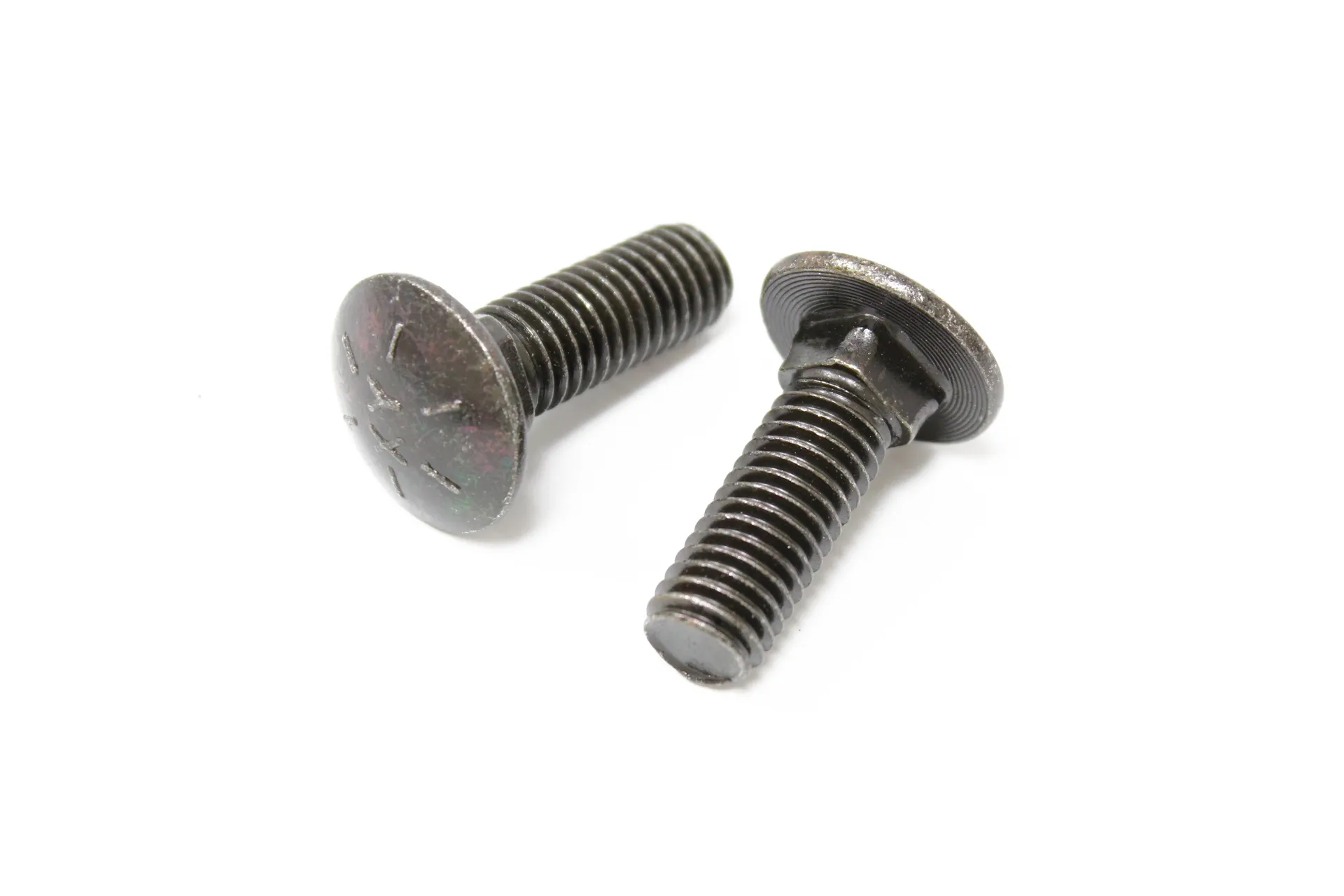 Bolt,Carriage,1/2-13 X 1 1/2 Grd 8 Blk Zn Fl Thd