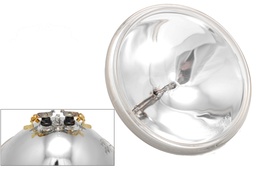 Seal Beam Bulb,Clear,Warning Lgt