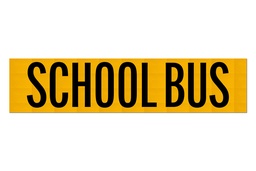 Sticker,School Bus,Diamond Grade,Alberta