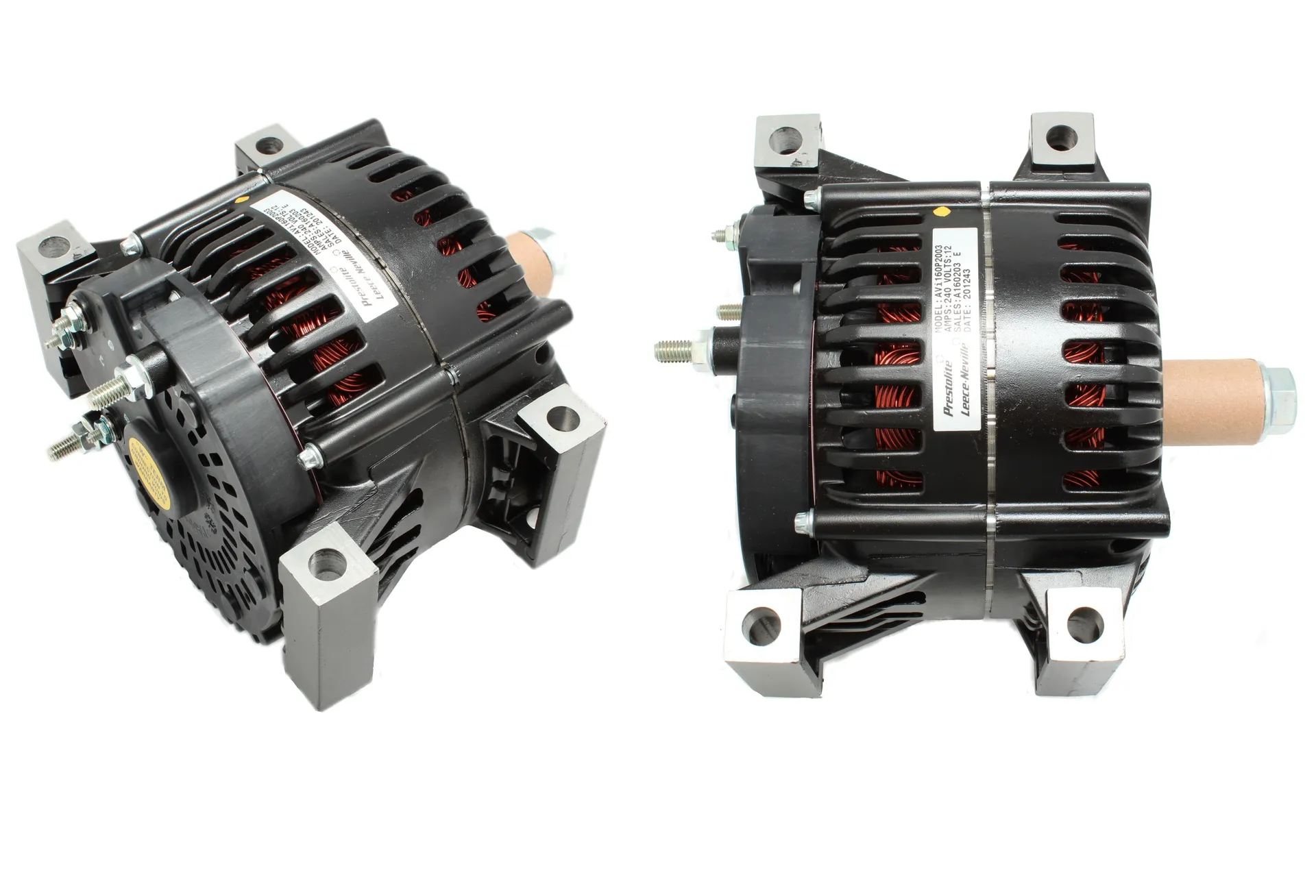 Alternator,Eng,L-N,240 Amp,Avi160mm,Pad Mnt [10]