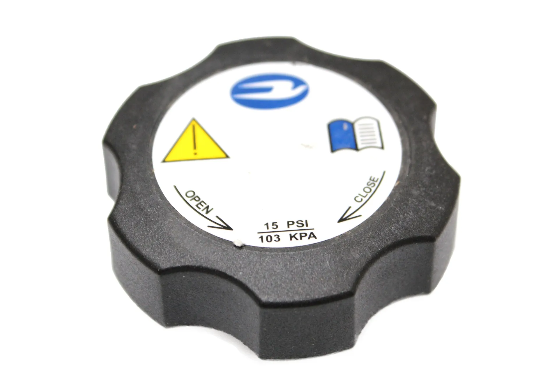 Cap Coolant Threaded 15 Psi
