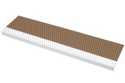 12X37 Tan Pebble Tread