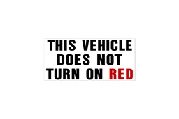 Dont Turn/Red /No Backing