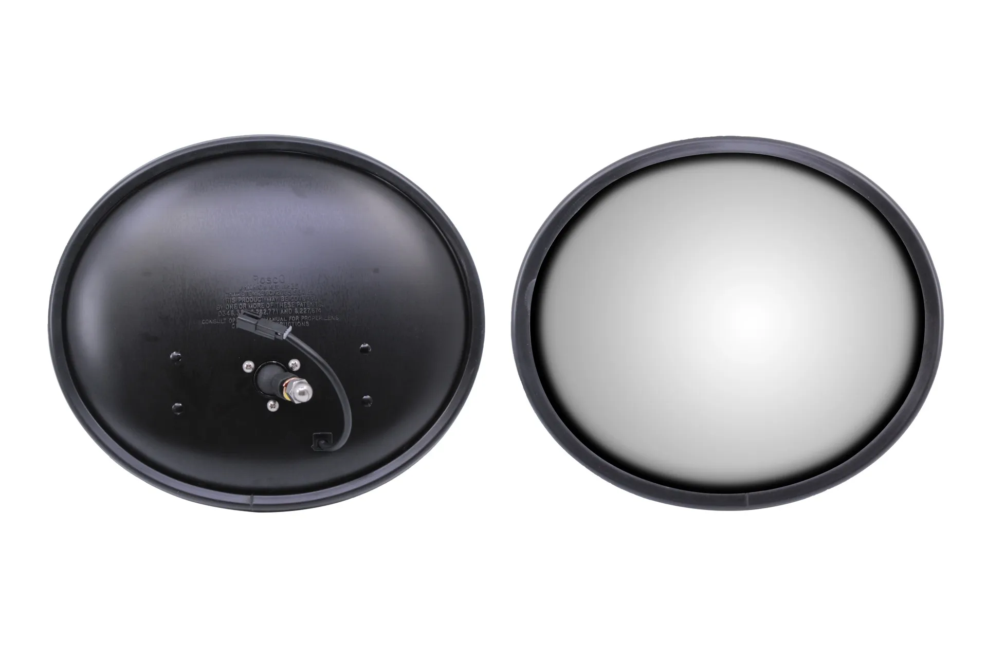 Hawk-Eye Mirror Head W/Ball Stud,Htd