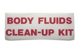 Decal,Body Fluid Kit