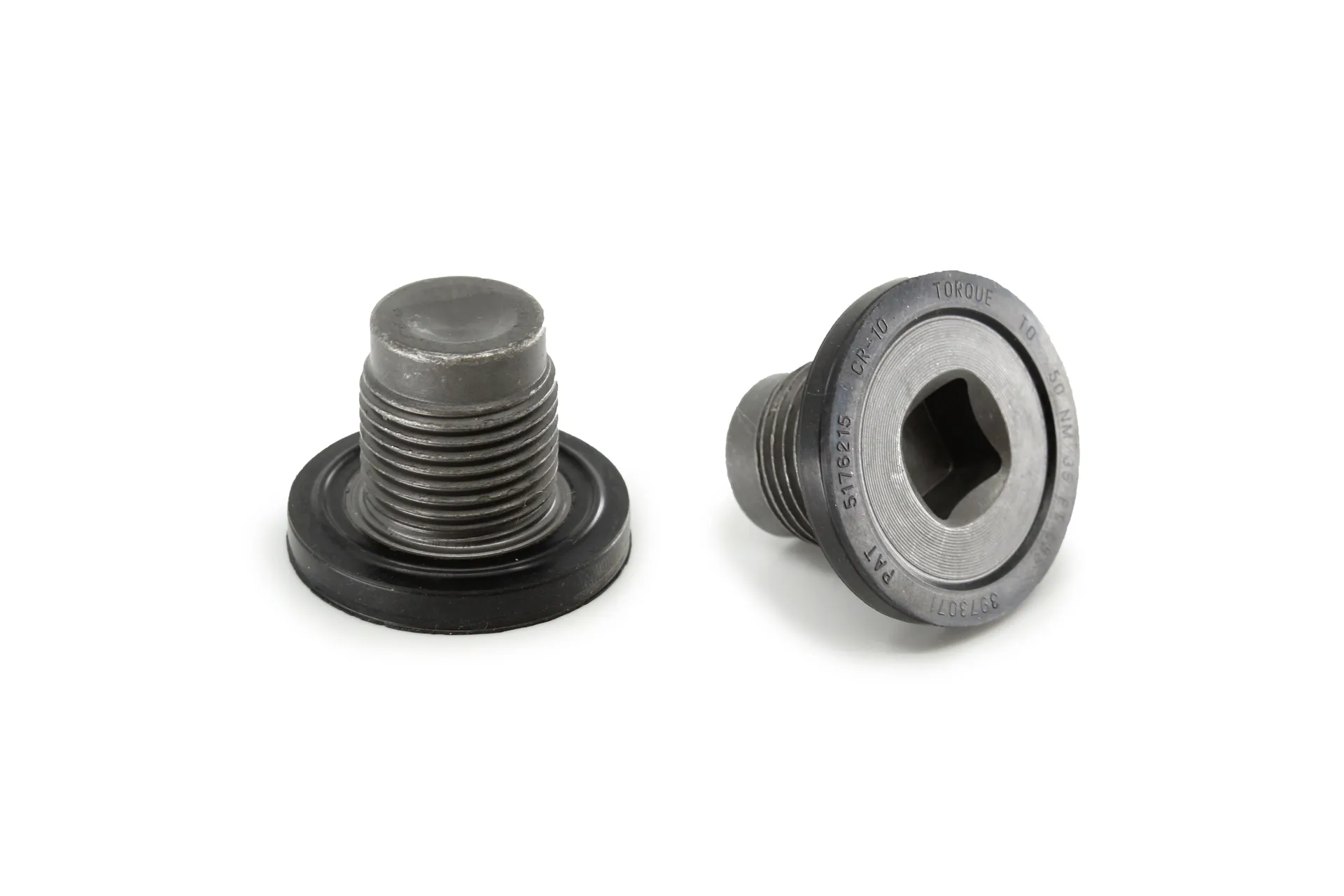 Oil Pan Drain Plug Threaded & Gasket