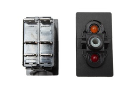 Switch Body V-Series Rocker Off(6 Pins)