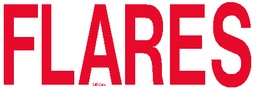 Flares 2"Red/W