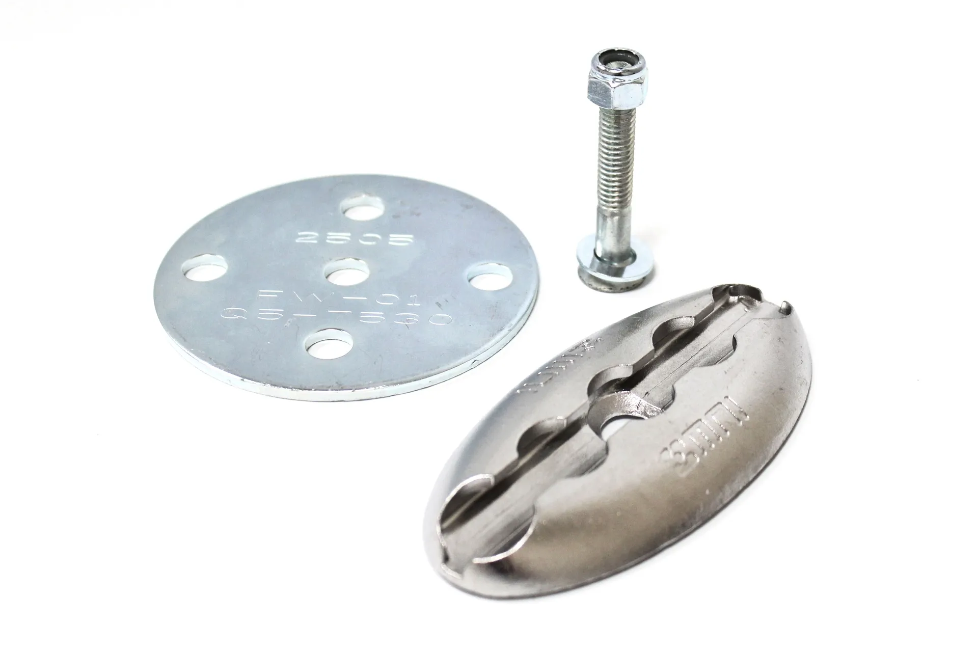 Oval Floor Pocket With 'L' Track