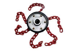 Chainwheel Assy,Lh,Red,190Mm,9 Links Ch.