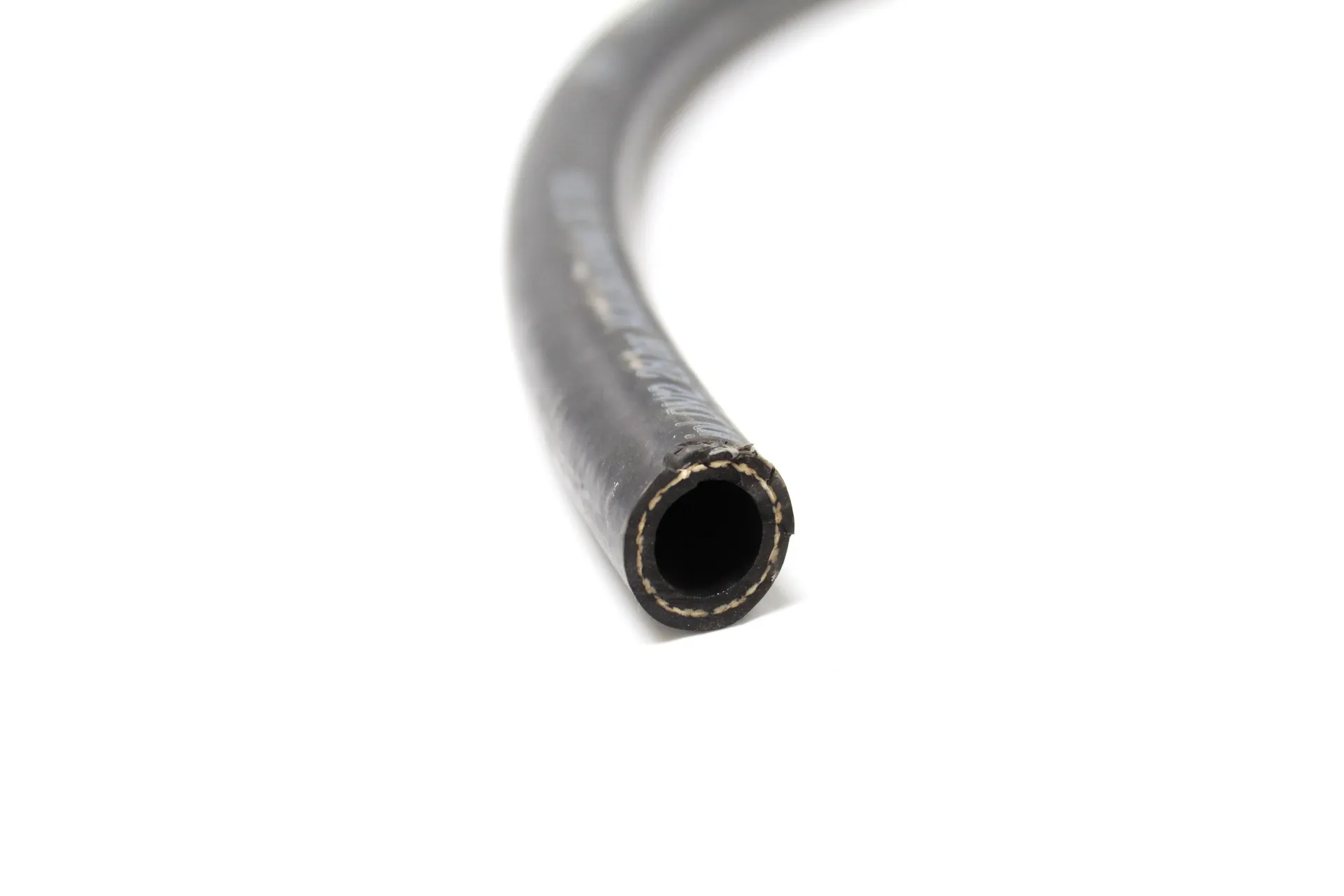 Hose,Low Pressure,.50 Id,Braid,Black