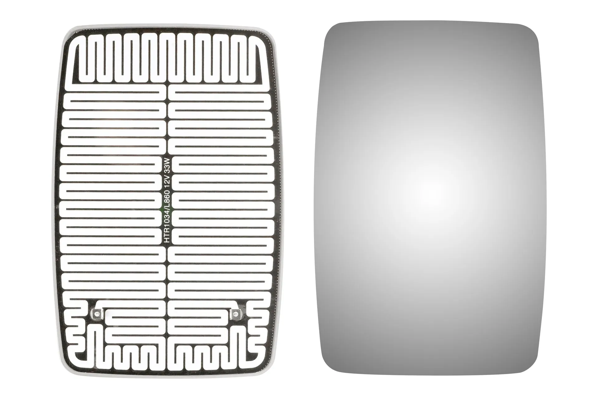 Vitre 8" X 12" Miroir Conv.Chauff.O/V Es