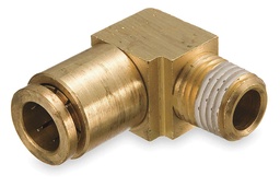 1/4" Tube X 1/4" Male Npt 90Deg Elbow,Fixed