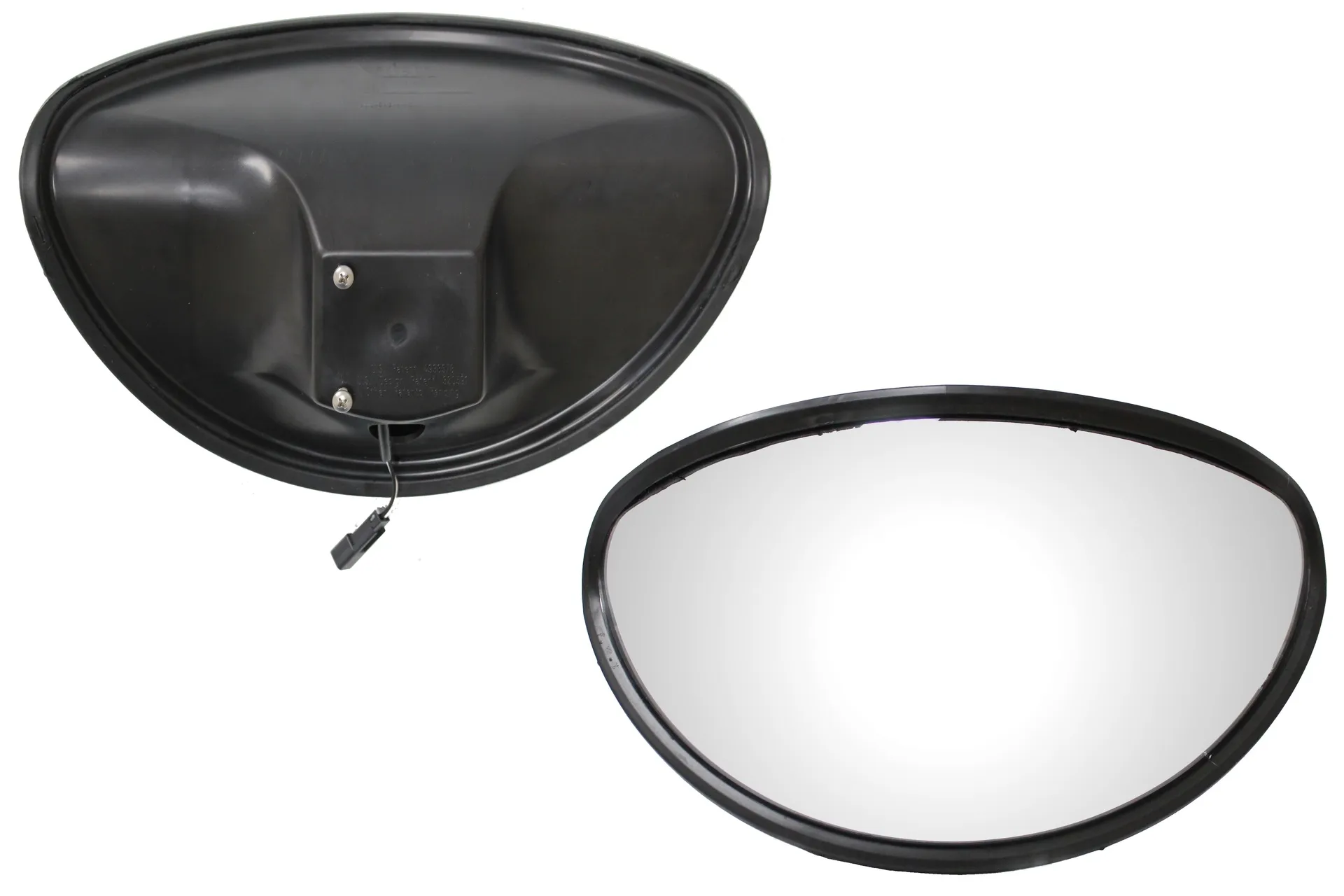 Safety Cross Mirror Head Htd Transit Con