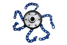 Complete Chainwheel Assy,Rh,Blue,190Mm,9-Link