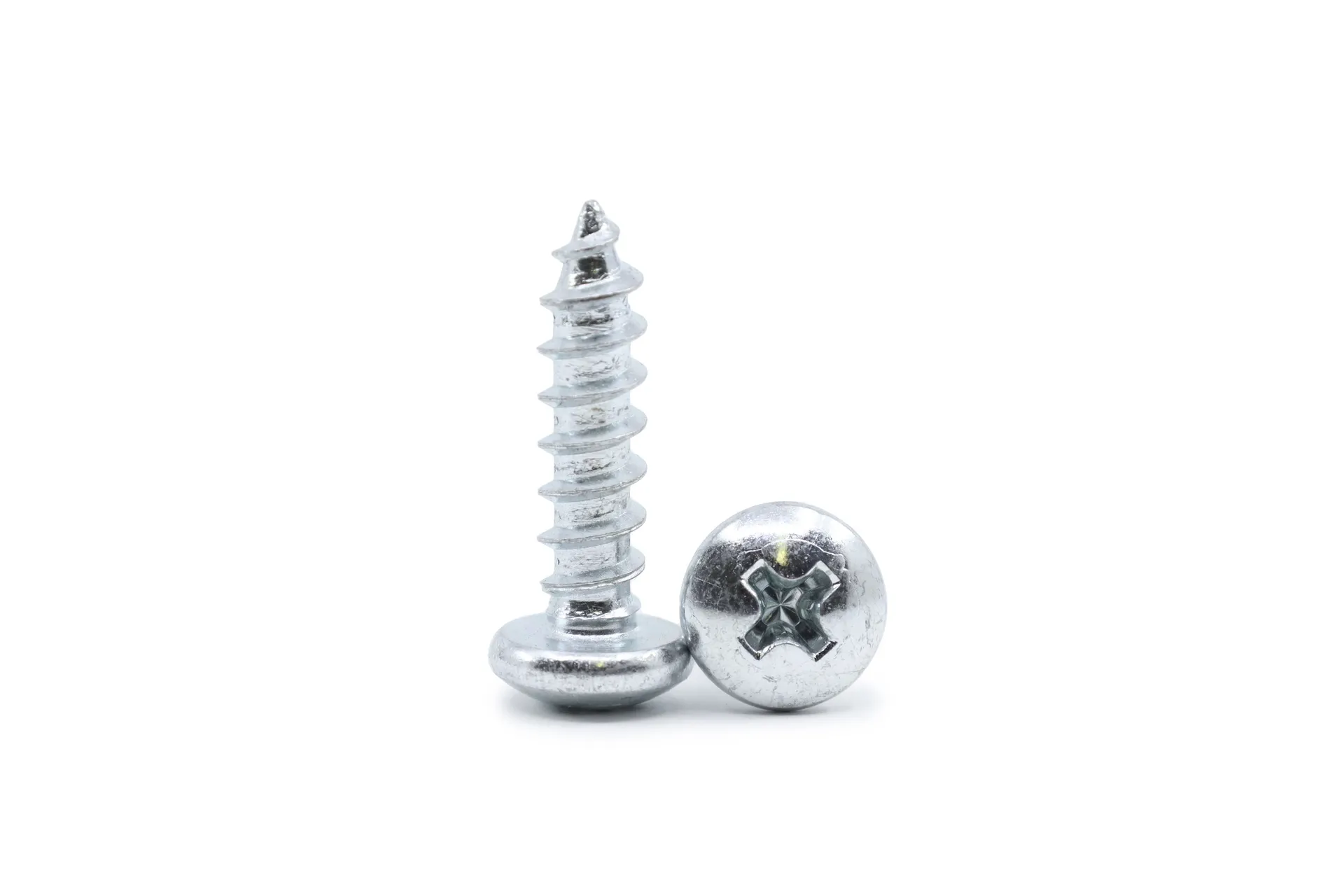 Metal Screw, PH, Phillips, Zinc #10 X 1-1/4"