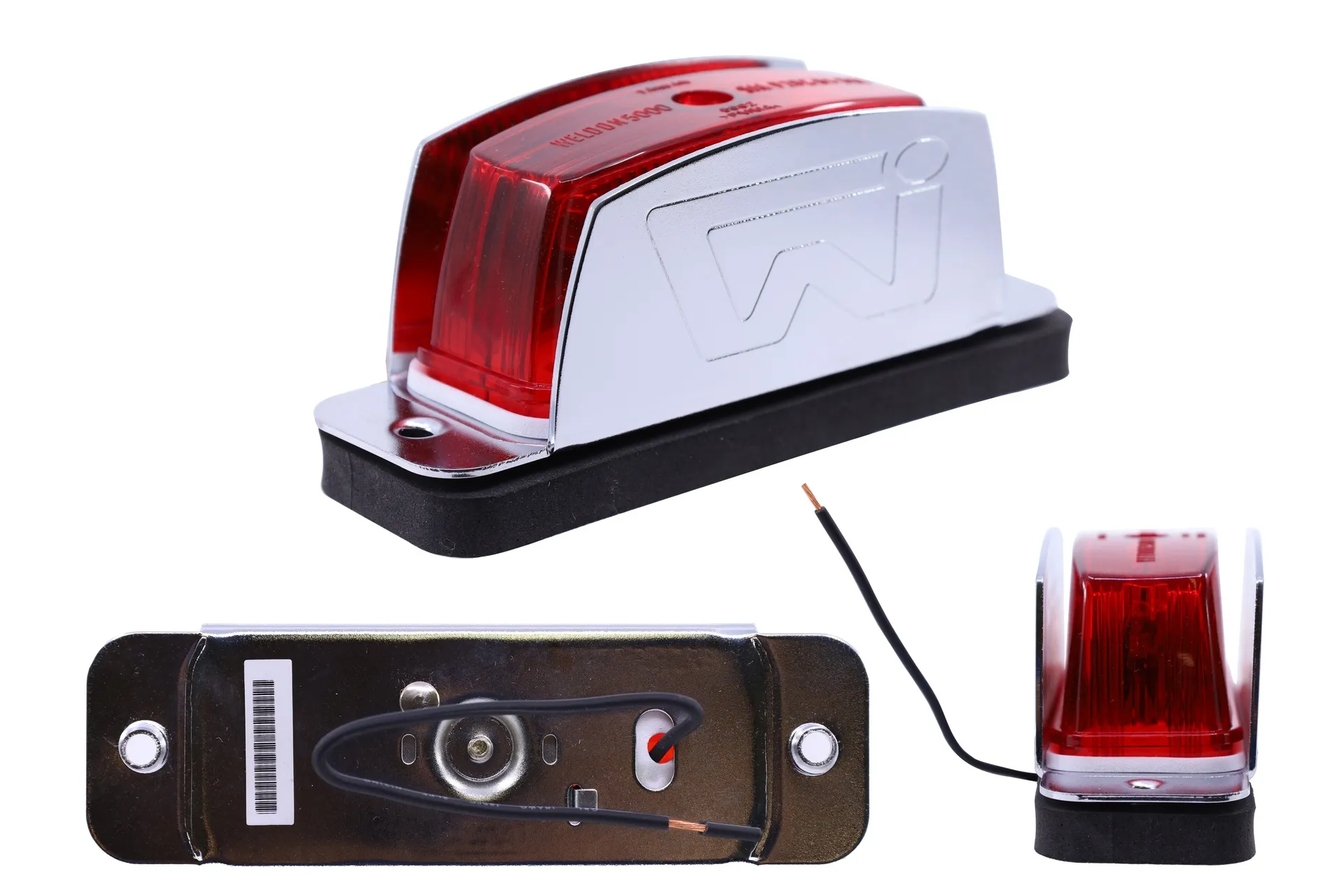 Side Marker Lamp Shld Rr Red Ic(1 Wire)