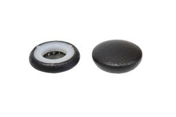 Button Black Vinyl