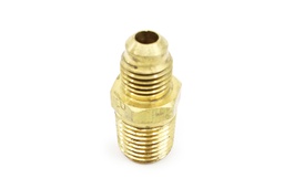 Adapter,1/4 Pipe To 1/4 Tube Brass,Roush