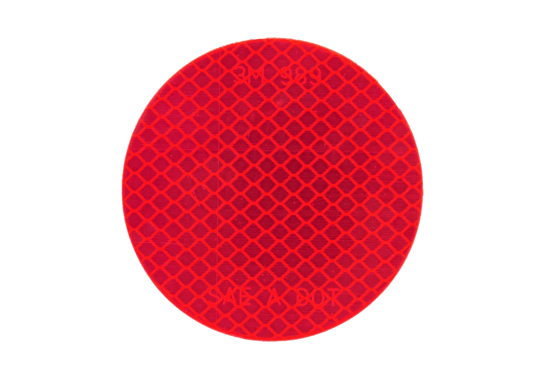 Tape,Refl,Red,3",Diamond Grade,Round