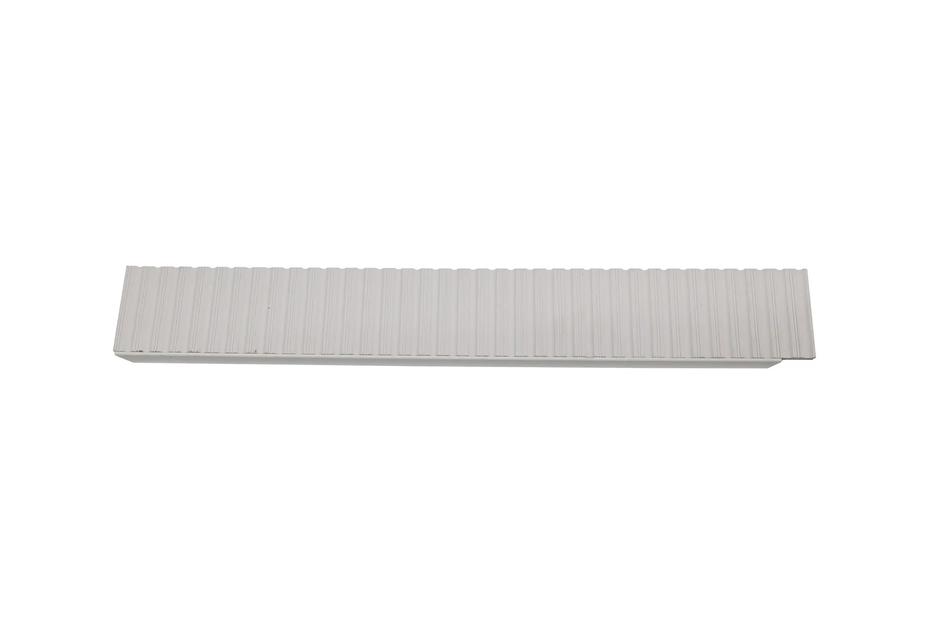 Steptread,Nosing,Wht,Edge,Vinyl Rib,Nm/B