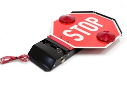 Vacuum Stop Arm Reflective "Stop"