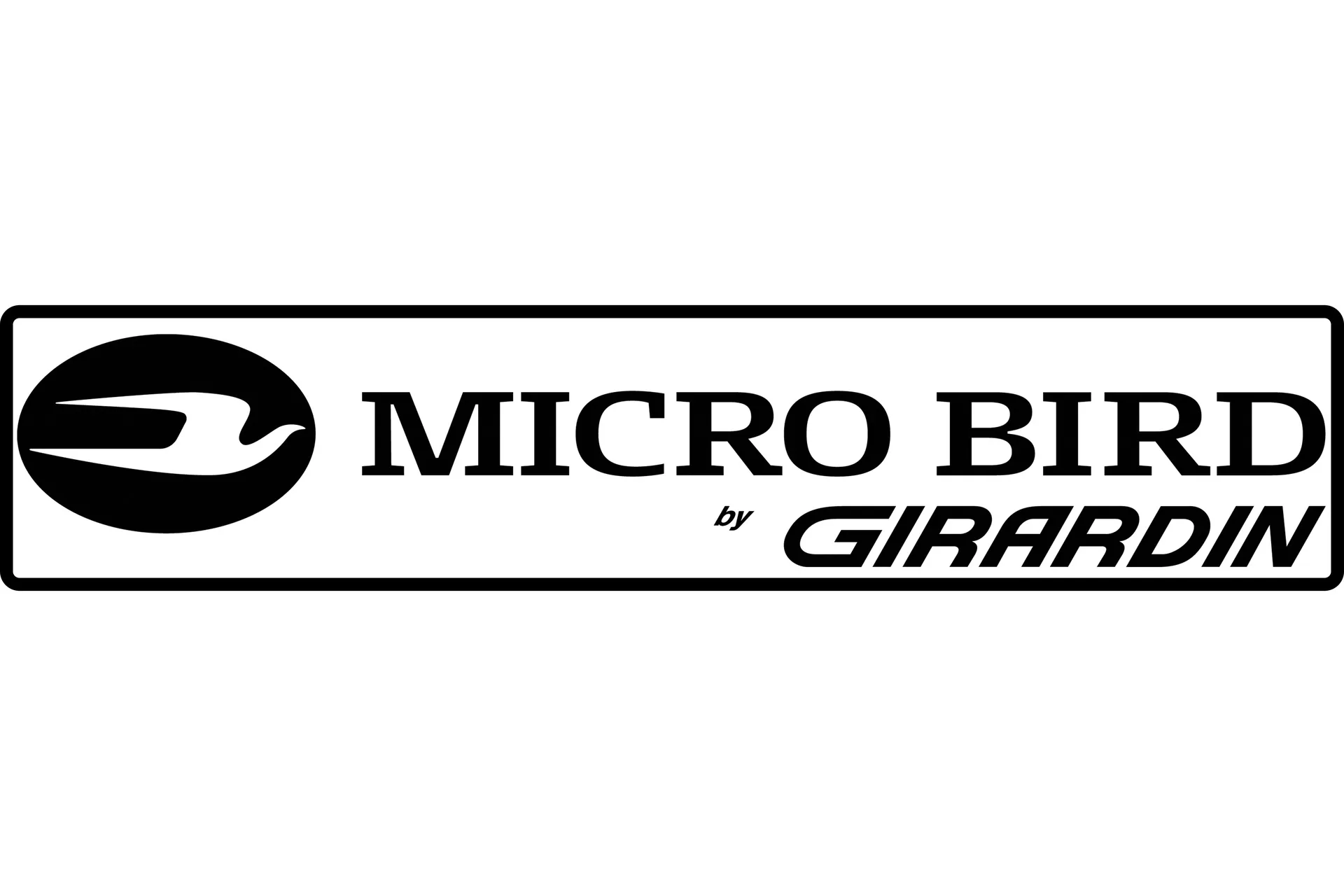 Sticker,"Mb By" Clear Black White