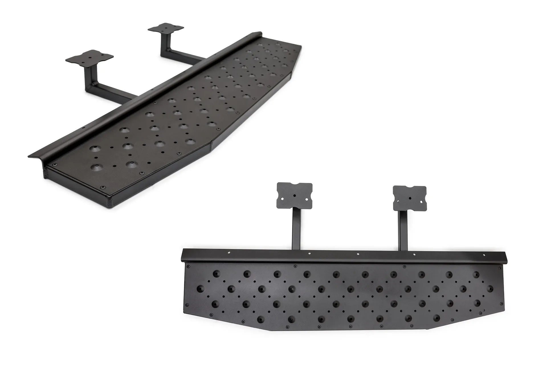 Driver Running Board,Black, Perforated