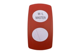 Rocker,Button,Red,W/L Master