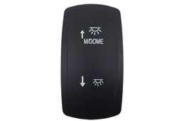 Rocker,Dimmer,Mid Dome