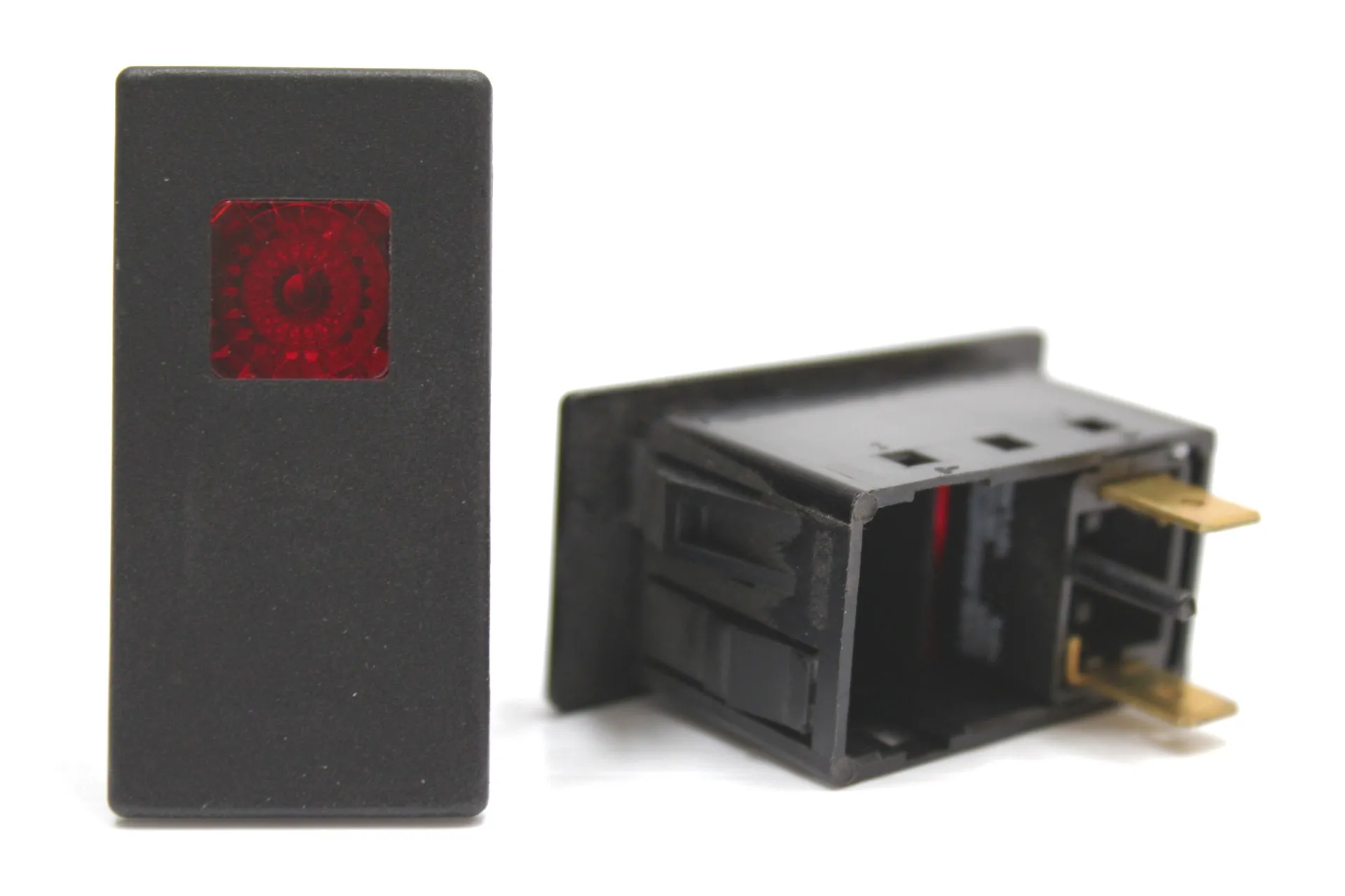 Illuminated Plug, 1 Red Lens