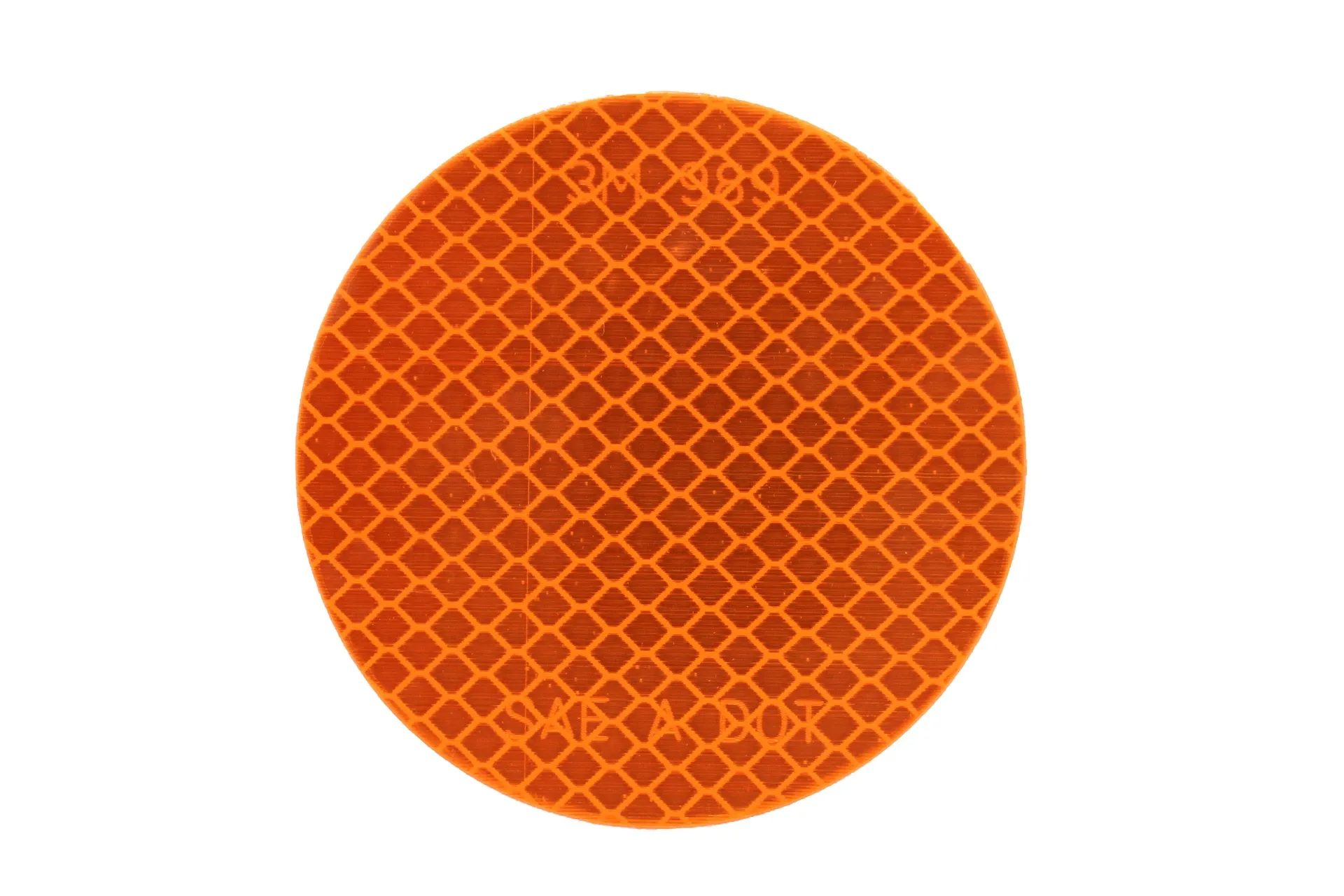 Tape,Refl,Amber,3",Diamond Grade,Round