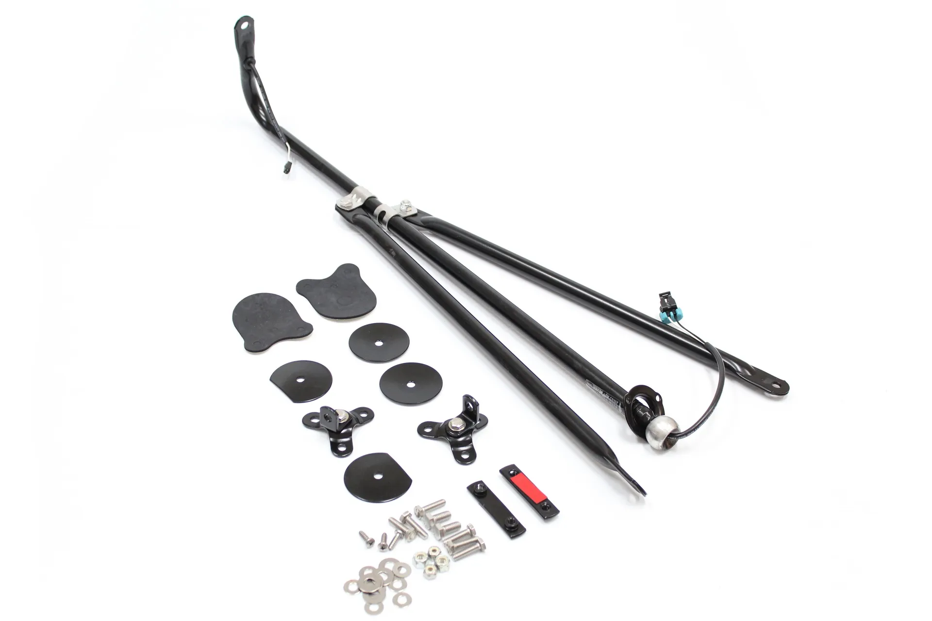 Assy,Arm,Thomas,C-2,C/V,Fixed Mt,W/Braces & Base,Blk,D/S,Htd