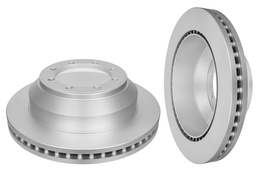 Ameripro Coated Rear Rotor, Prior To 2022, W/O Abs Rotor Mounted Tone Ring