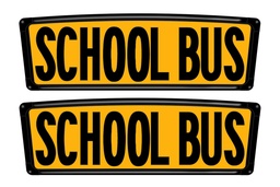 Illuminated School Bus Sign,2023 Design,No Wrg Harness