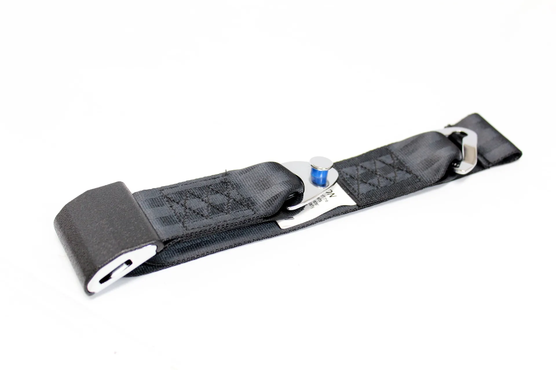 Qrt Lap Belt Ext,24" W/ Male Pin D-Ring & Snap-Hook Ends