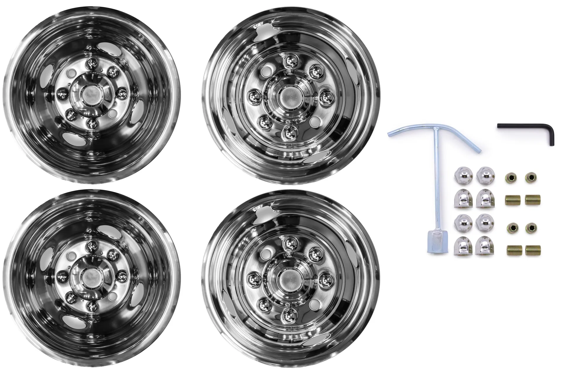Wheel Cover Set(4),Ford,Double Wheel Sst