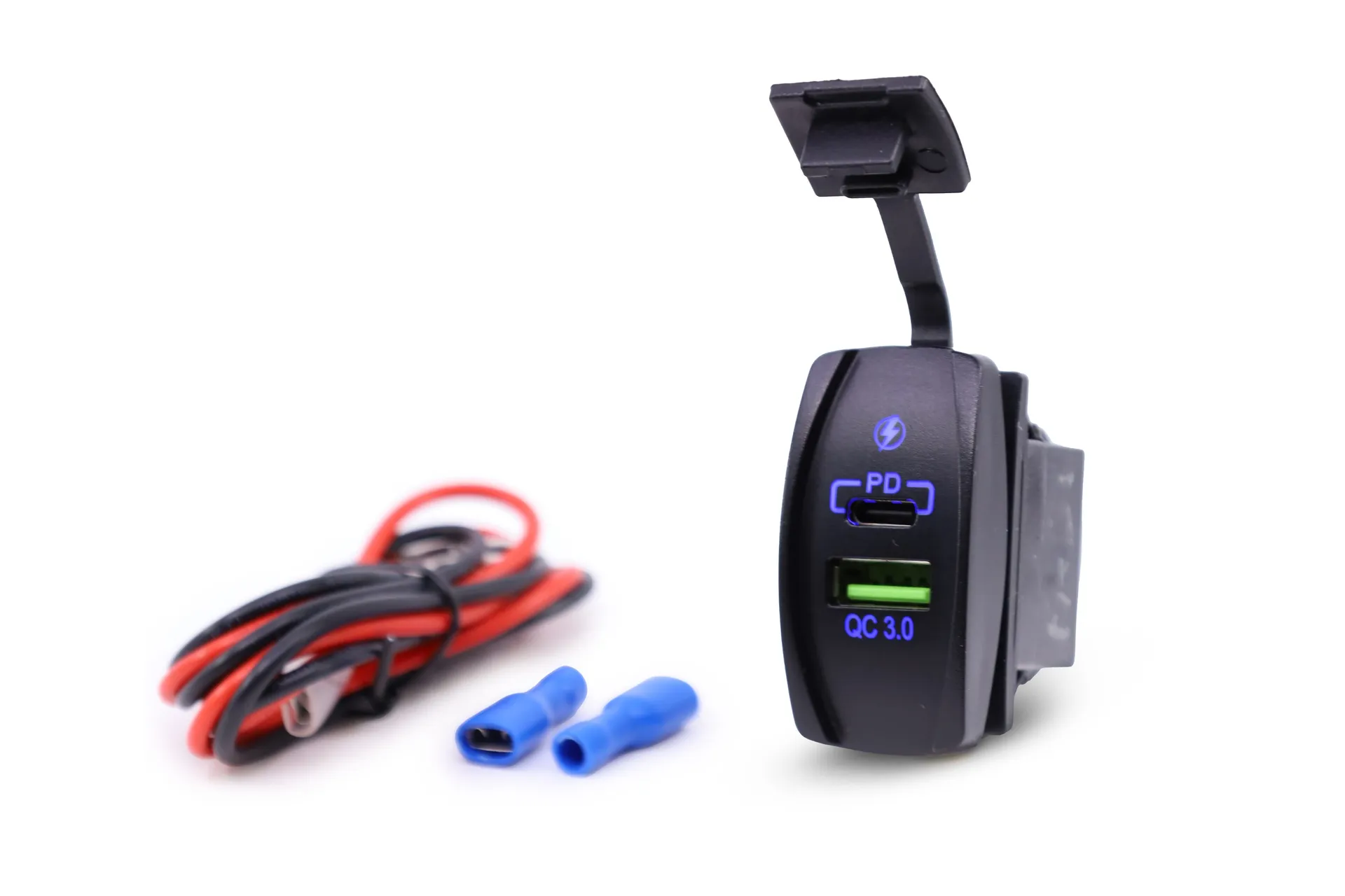 Usb,Charge Socket,12V. Switch Style