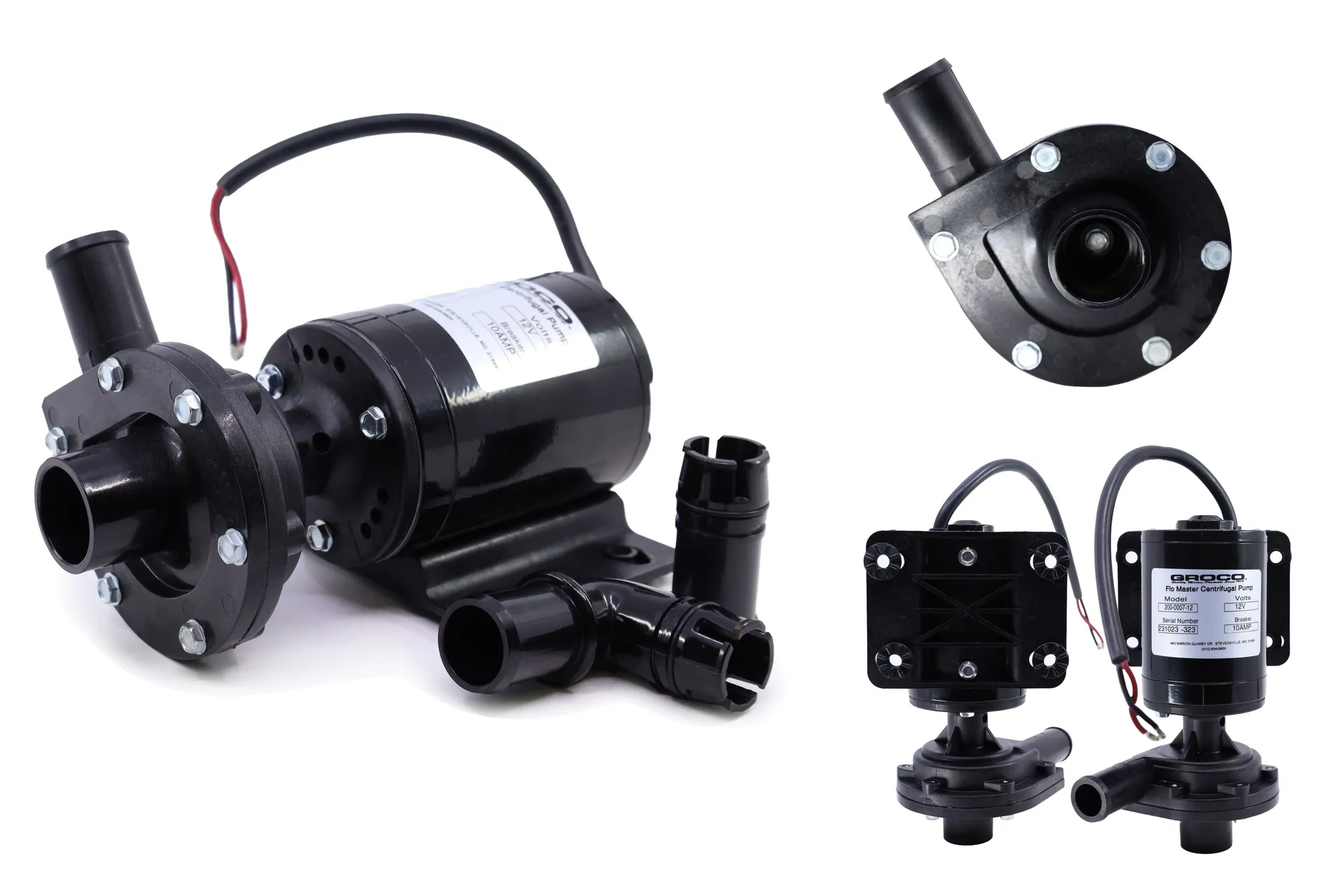 Circulating Pump,Inlet Straight & 90 Deg