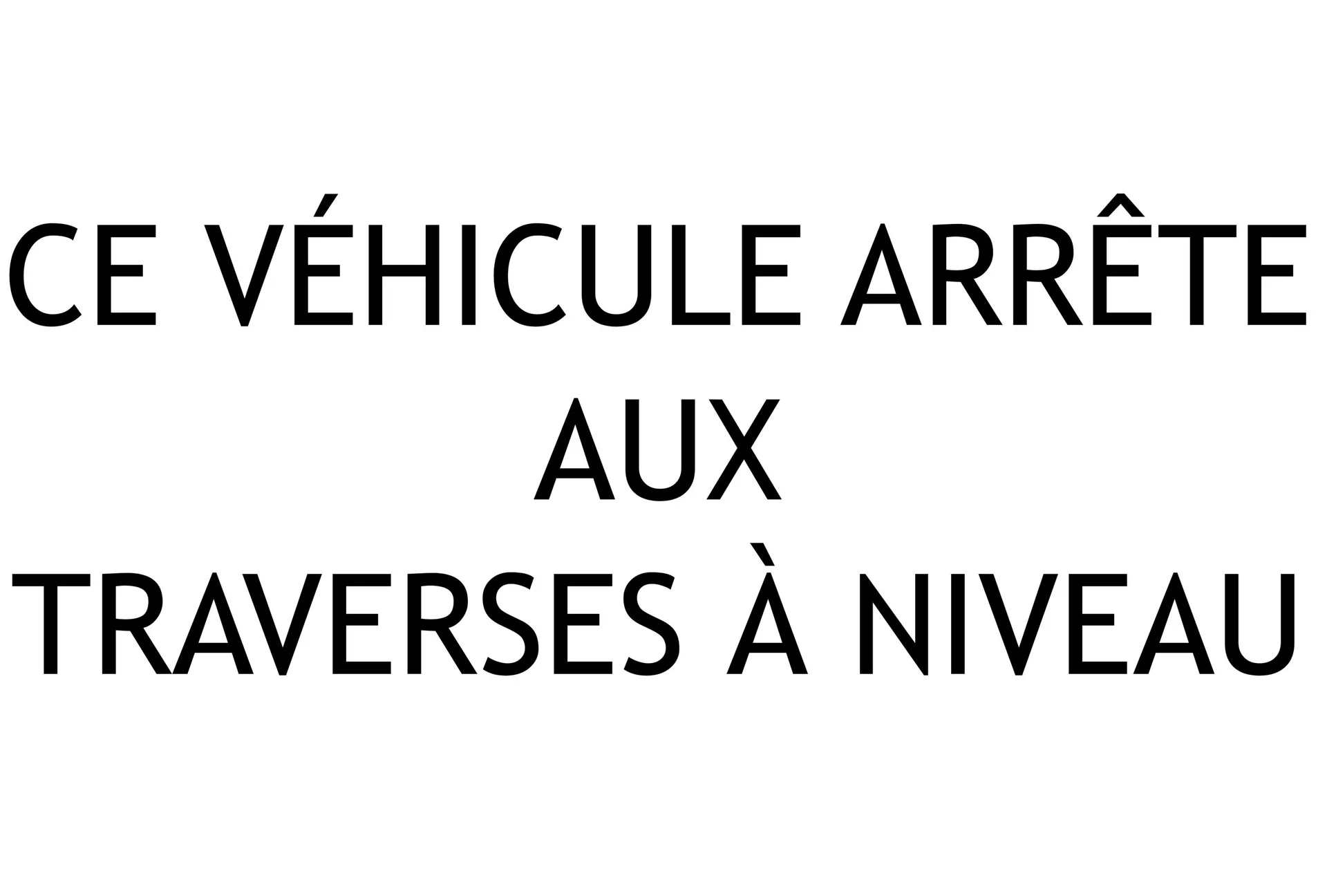 Decalque "Cvar. Trav. Niv." Lettrage