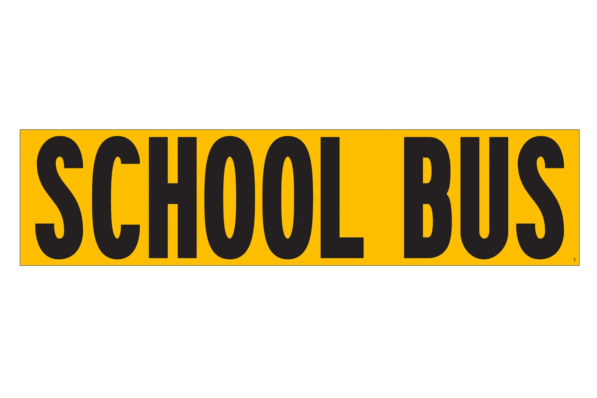 Sticker,"School Bus",Yellow