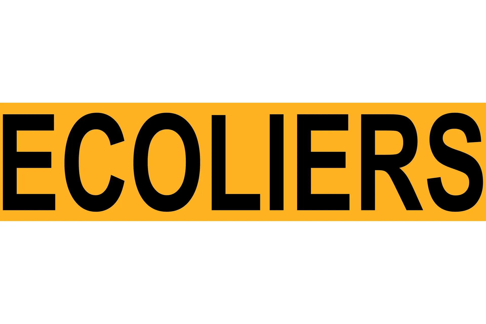 Sticker,"Ecoliers",Yellow