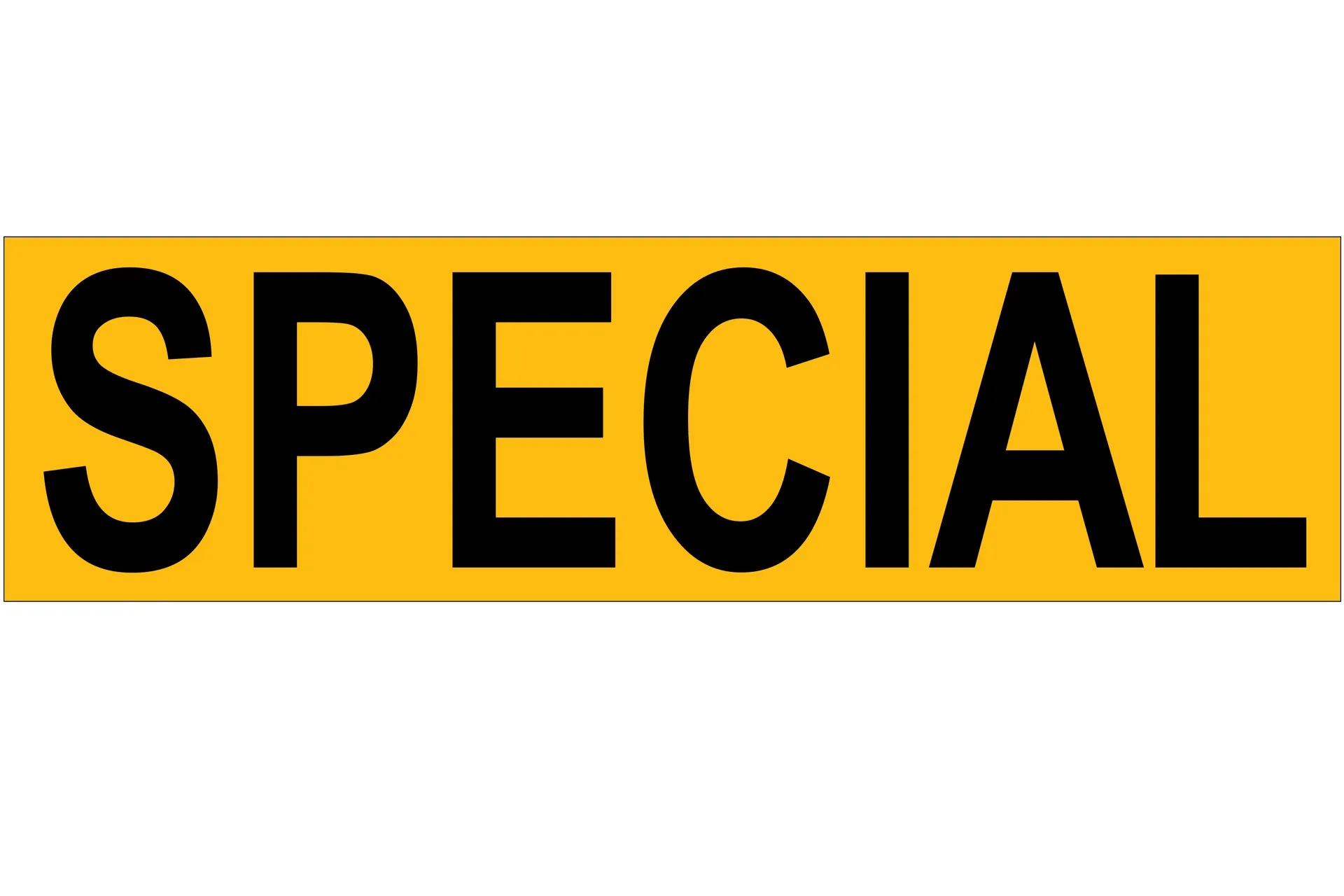 Sticker,"Special"Yellow
