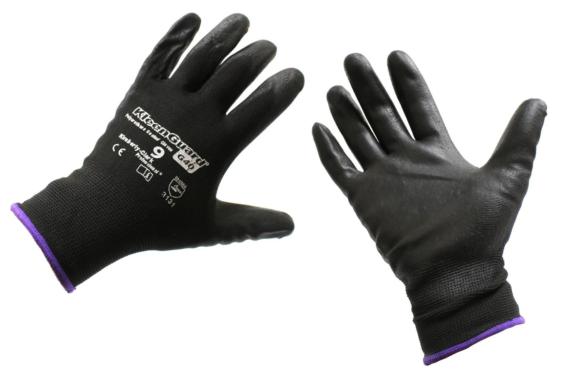 Gants De Nitrile Mecanicien Noir (Large)