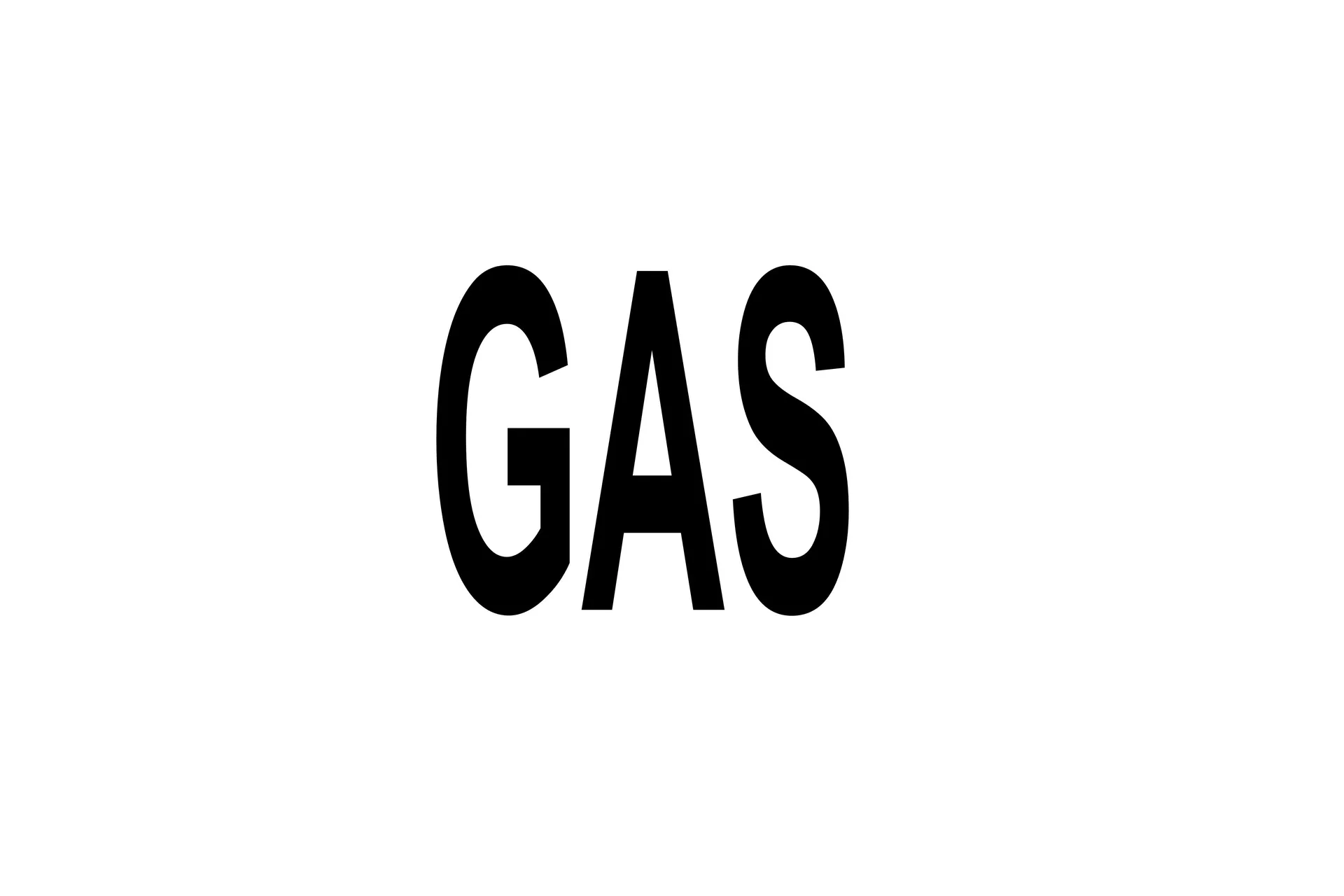 Decalque "Gas"