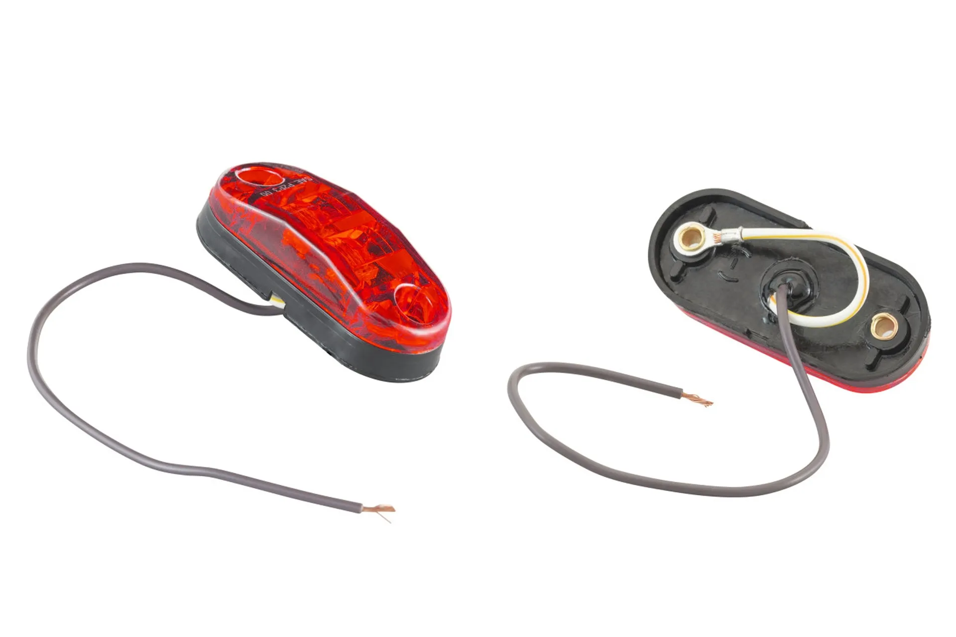 Lamp Marker Oval Red Led