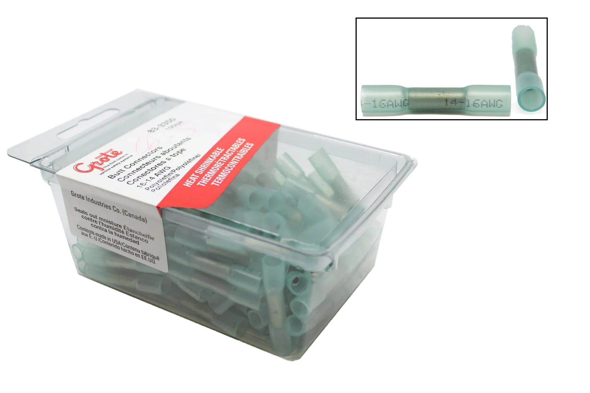 Connecteur, 16-14 Ga Bleu (Bt100)