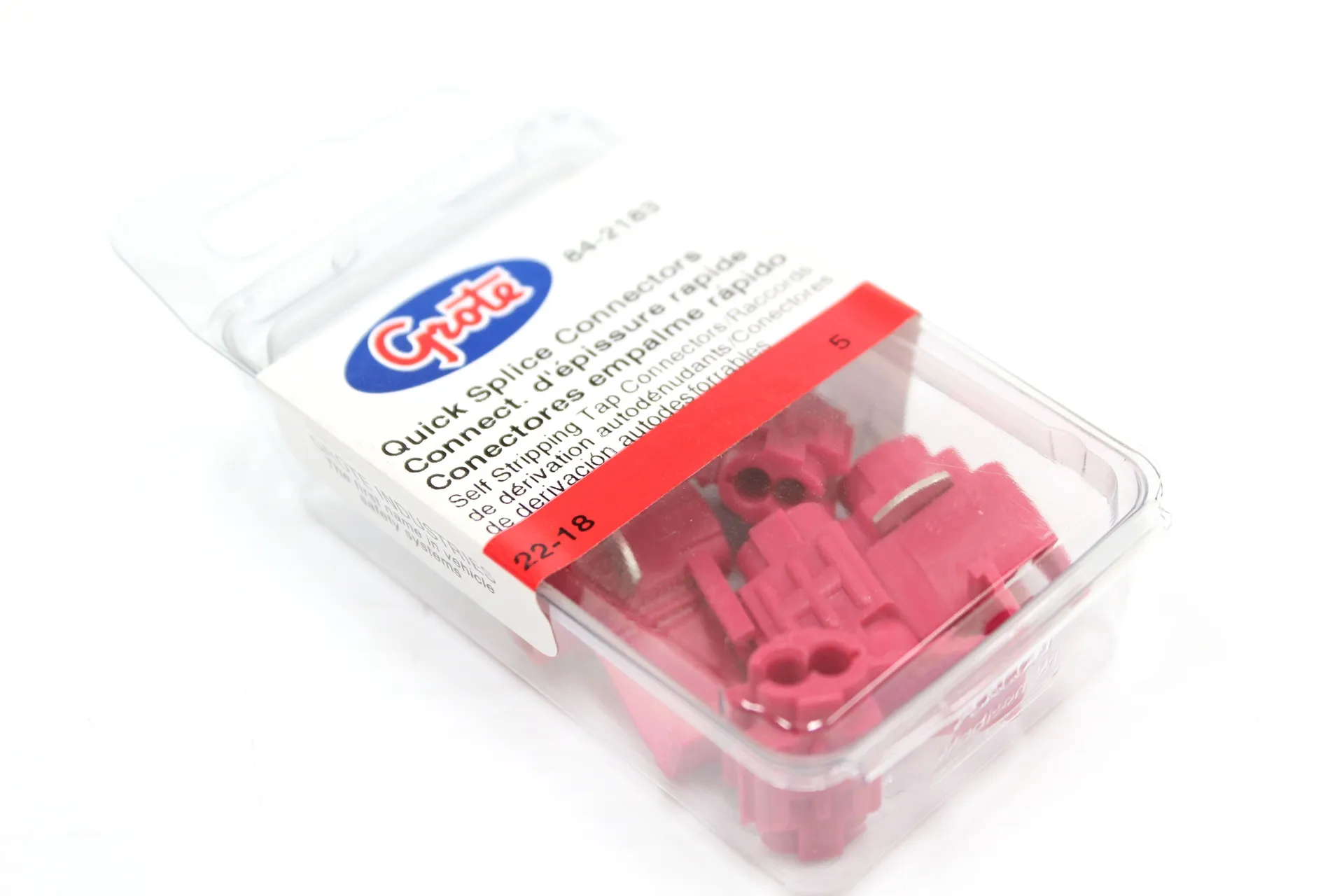 Connecteur Rouge 22-18 (PQ5)