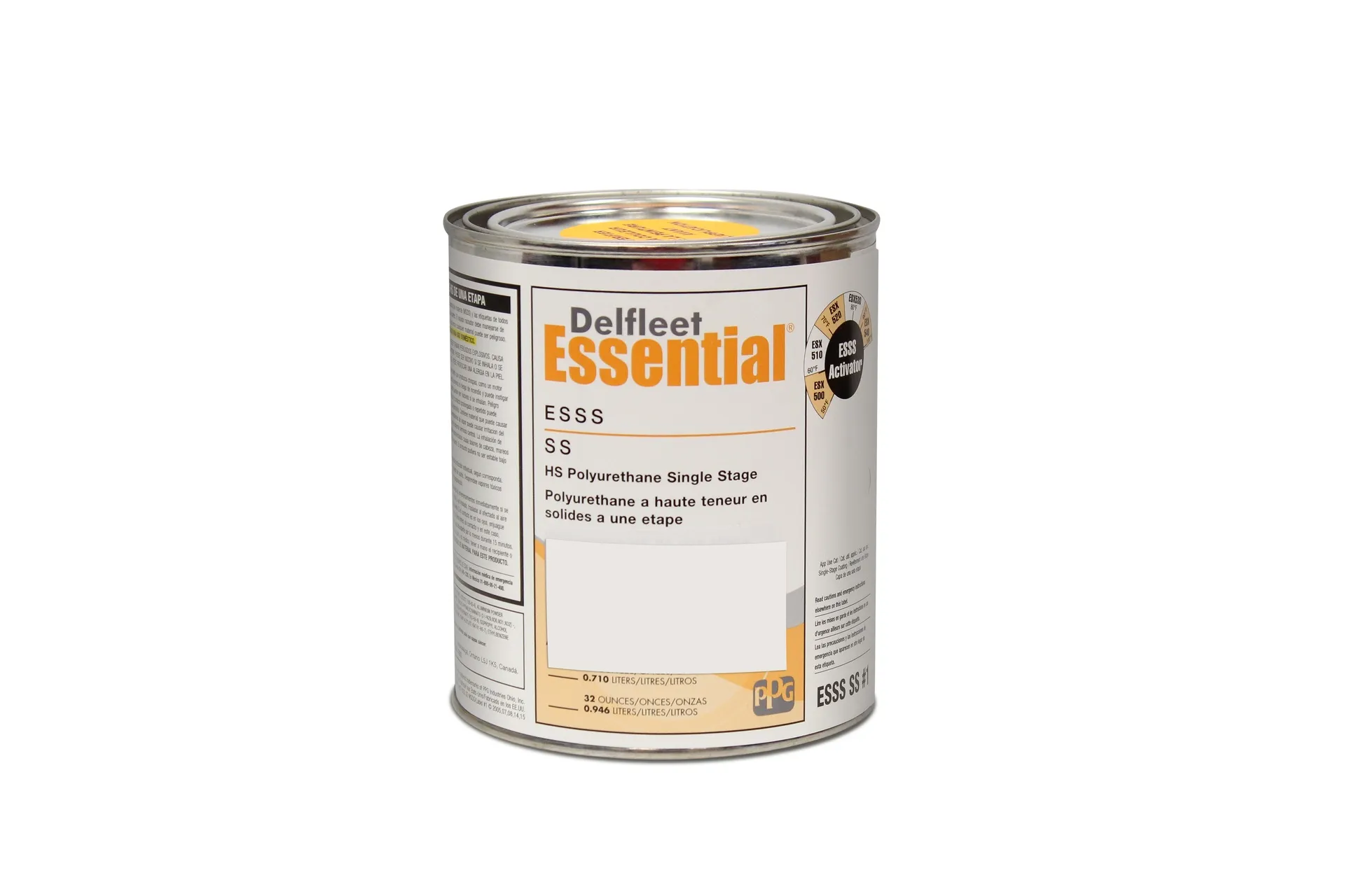 Paint Yellow Ppg Quart
